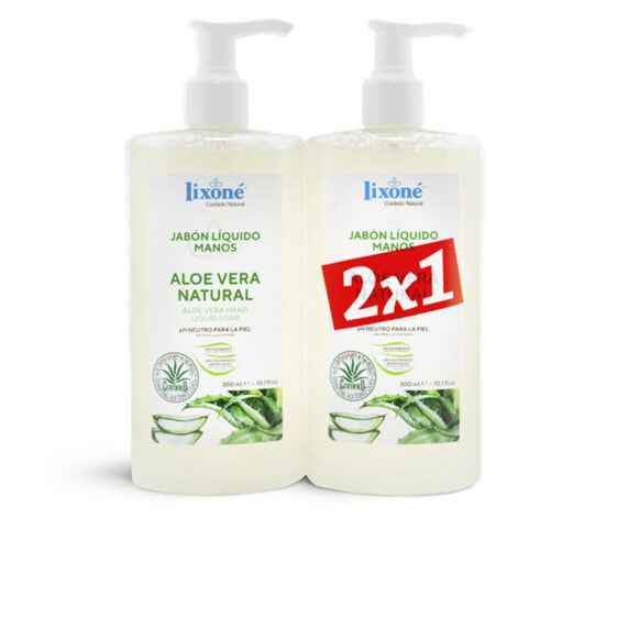 Мыло для рук Aloe Vera Natural Lixoné Aloe Vera Natural (2 pcs) 300 ml