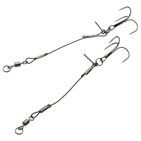 KINETIC Single Stinger Tied Hook 80 mm 65 Lbs