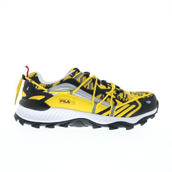 Fila Expeditioner 1RM01547-702 Mens Yellow Leather Lifestyle Sneakers Shoes 10.5