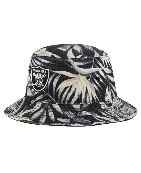 47 Brand Men's Black Las Vegas Raiders Tropicalia Bucket Hat