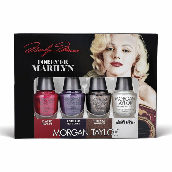Morgan Taylor Forever Marilyn Polish Set Набор лаков для ногтей с шиммером  4 х 5 мл