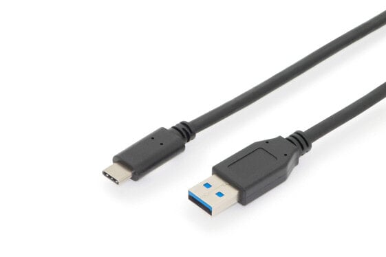 DIGITUS USB Type-C connection cable, Gen2, Type-C to A