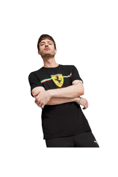 Футболка мужская PUMA Ferrari Race Big Shld Hrtg