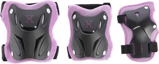 Комплект защиты для спорта Nils Extreme H719 фиолетовый разм. L