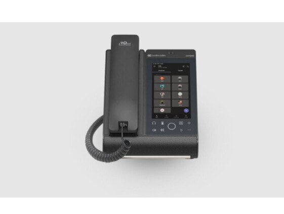 AudioCodes Teams C470HD Total Touch IP-Phone PoE GbE with integrated BT and Dual Band Wi-Fi - IP Phone - Black - Wired handset - Desk - Android - TFT