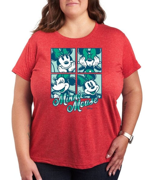 Plus Size Minnie Mouse Graphic T-shirt