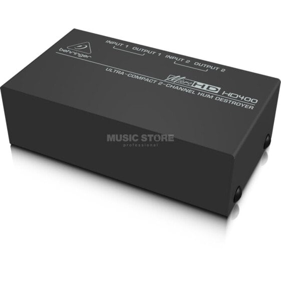 Behringer HD 400 MICROHD 2-Channel Hum Destroyer