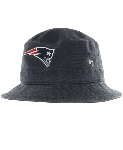 Men's Navy New England Patriots Primary Bucket Hat