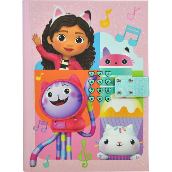 KIDS LICENSING Gabby´s Dollhouse With Sound Secret Diary