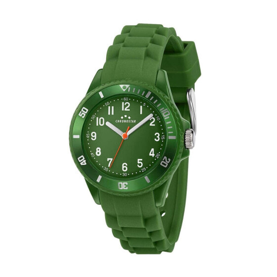 Часы мужские наручные CHRONOSTAR ROCKET Зеленые Ø 35 мм