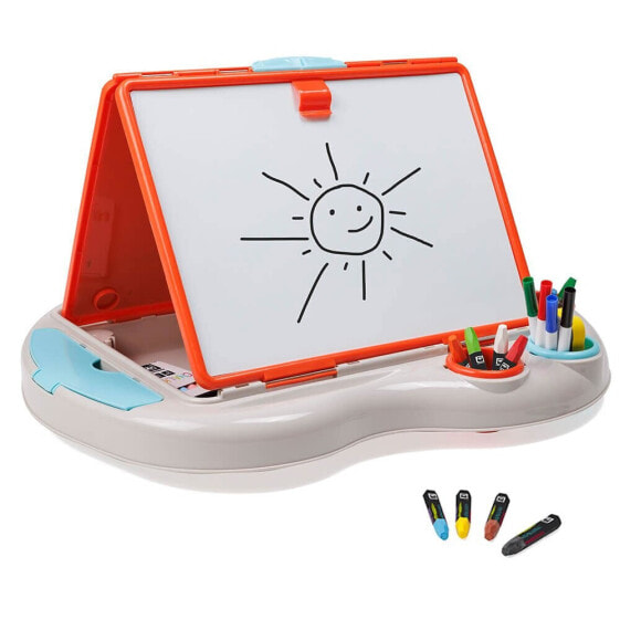 EUREKAKIDS Portable whiteboard with triple use and accessories