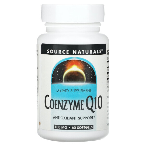 БАД Source Naturals Коэнзим Q10 100 мг 60 капсул