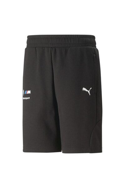 Шорты спортивные PUMA BMW MMS Sweat Shorts 8.6" черные