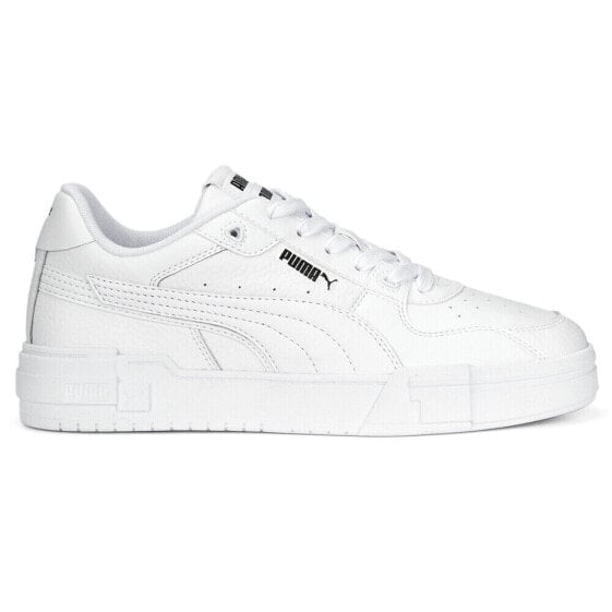 Puma Ca Pro Glitch Leather Lace Up Mens White Sneakers Casual Shoes 39068104