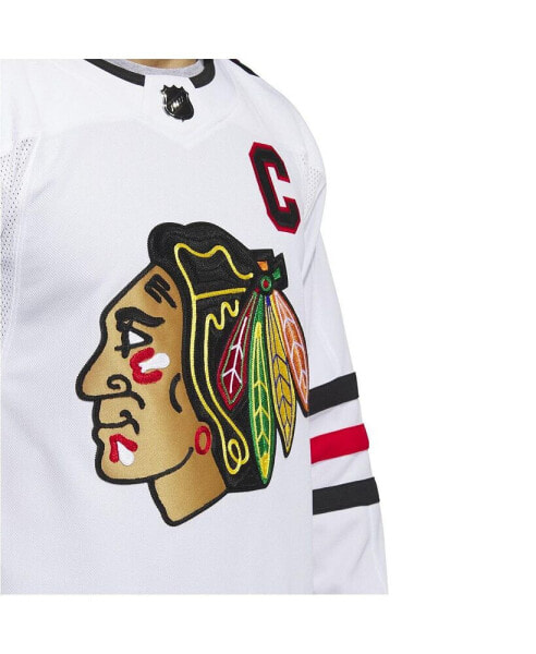 Men's Jonathan Toews White Chicago Blackhawks Away Primegreen Authentic Pro Player Jersey