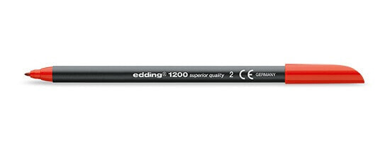 EDDING 1200 - Red - Black - Red - Plastic - 10 pc(s)