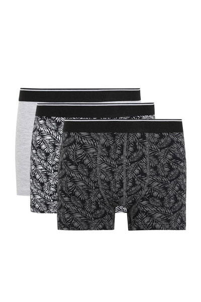 Regular Fit 3'lü Boxer