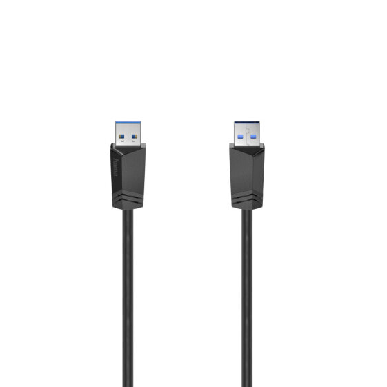 Hama 00200624 USB Kabel 1.5 m A Schwarz - Cable - Digital