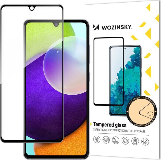 Wozinsky Wozinsky super wytrzymałe szkło hartowane Full Glue na cały ekran z ramką Case Friendly Samsung Galaxy A33 5G czarny