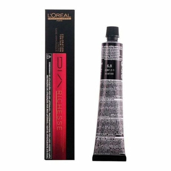 Краска без содержания аммиака Dia Richesse L'Oreal Professionnel Paris Dia Richesse (50 ml) Nº 6,8 50 ml