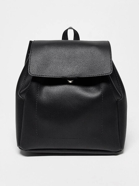 Рюкзак ASOS DESIGN – Мягкий мини-рюкзак в черном цвете