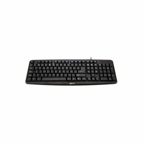 Keyboard iggual CK-BASIC-105T QWERTY USB Black Spanish Monkey (1 Piece)