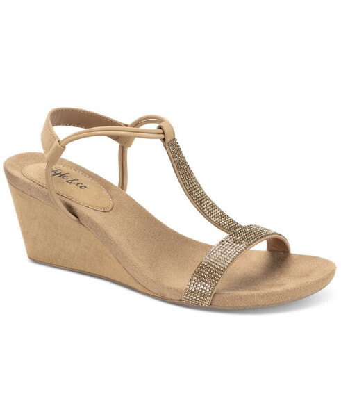 Mulan Embellished Wedge Sandals, Created Macy's