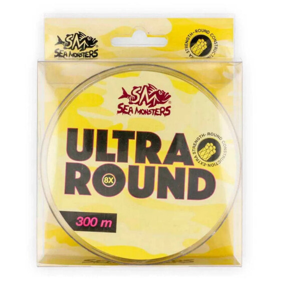 SEA MONSTERS Ultra Round 300 m Braided Line