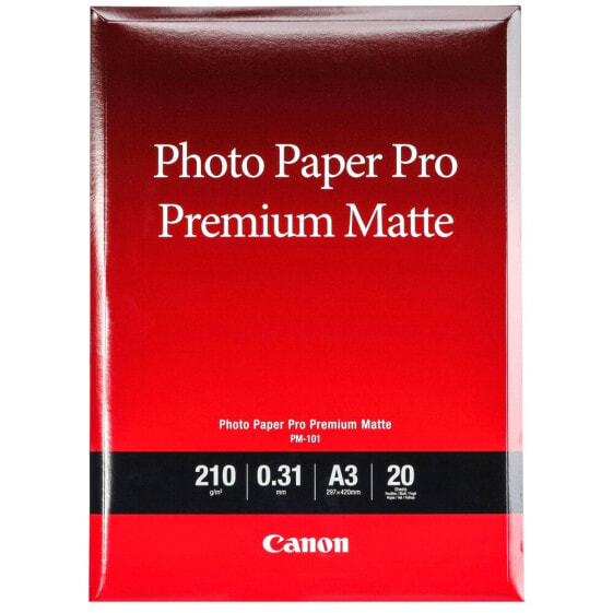 CANON PM-101 Pro Premium Matte A3 20 Sheet 210 g Photo Paper