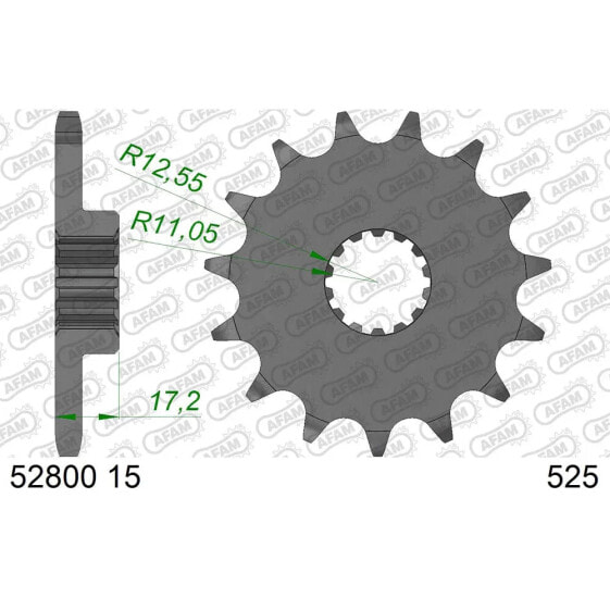 AFAM 52800 front sprocket