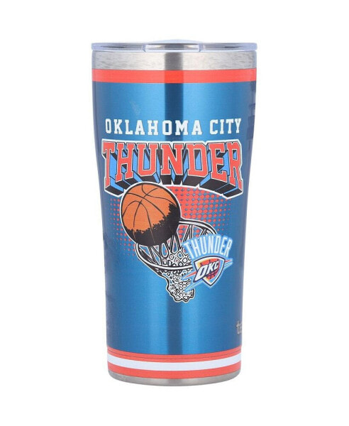 Oklahoma City Thunder 20 Oz Retro Stainless Steel Tumbler