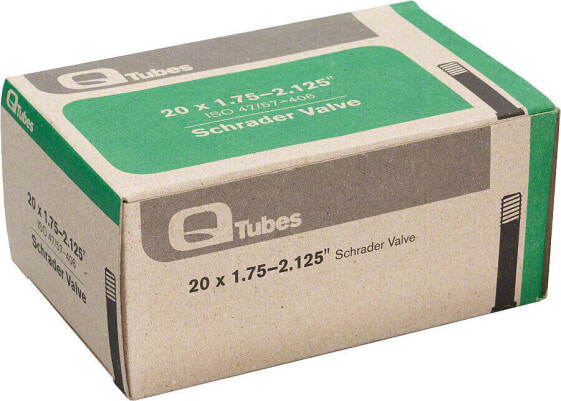 Q-Tubes 20' x 1.75-2.125' Schrader Valve Tube 130g *Low Lead Valve*