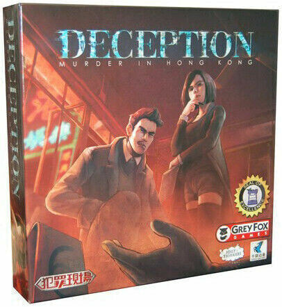 Grey Fox Games Cardgame Deception - Murder in Hong Kong EX gts