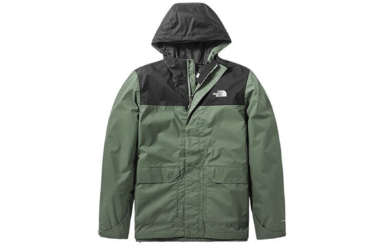 Куртка The North Face мужская модель 497J-4NX, зеленая