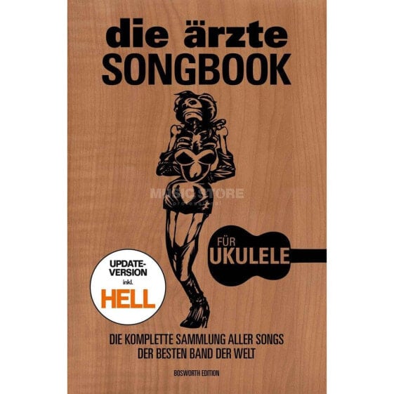 Bosworth Music Die Ärzte: Songbook für Ukulele - Update-Version inkl. HELL