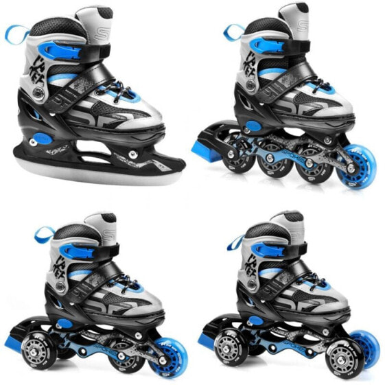 Spokey Quattro 4in1 Jr inline skates 926655-926656