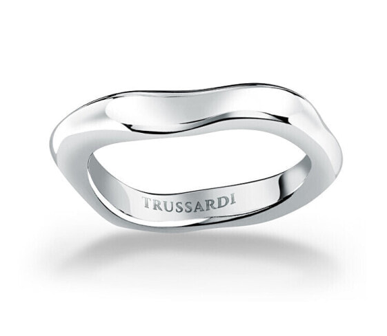 Кольцо Trussardi модель Fashion стальное T-Design TJAXA08