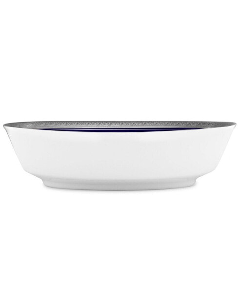 Овальная салатница Noritake Crestwood Cobalt Platinum