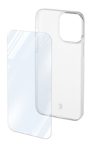 Cellularline Protection Kit Backcover Apple iPhone 15 Pro Transparent