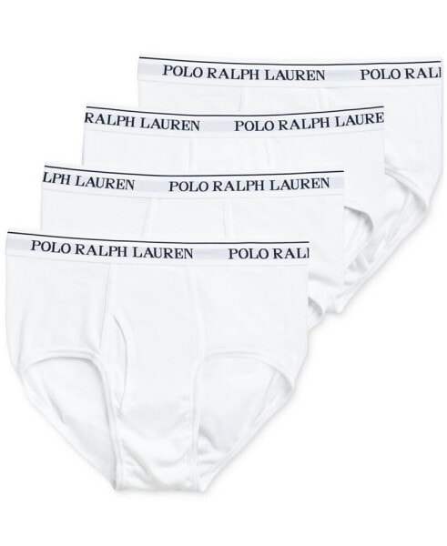 Нижнее белье мужское Polo Ralph Lauren 4-Pack классический комфортный брифин