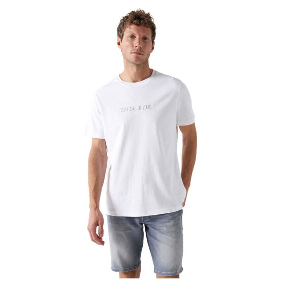 SALSA JEANS Plain Brading short sleeve T-shirt