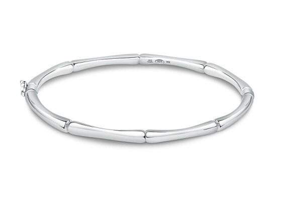 Elegant solid bracelet made of recycled silver Essenza SAWA07/12