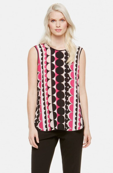 Блузка Vince Camuto Retro Dots Sleeveless S