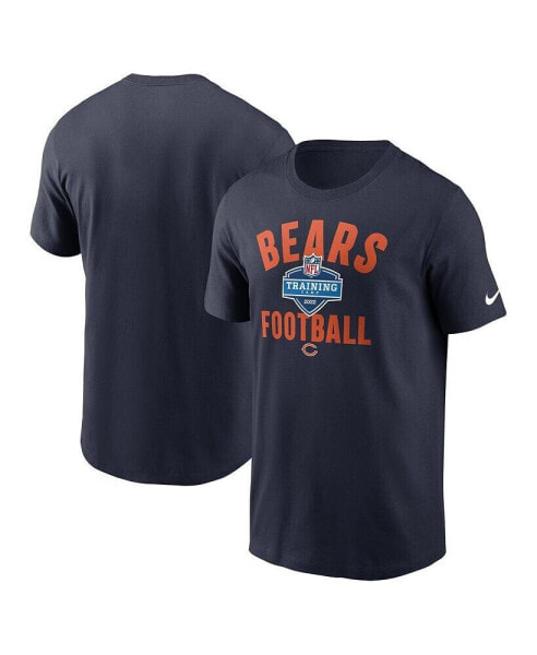 Men's Navy Chicago Bears 2022 Training Camp Athletic T-shirt