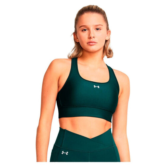 UNDER ARMOUR Crossback Longline Sports Top Medium Support