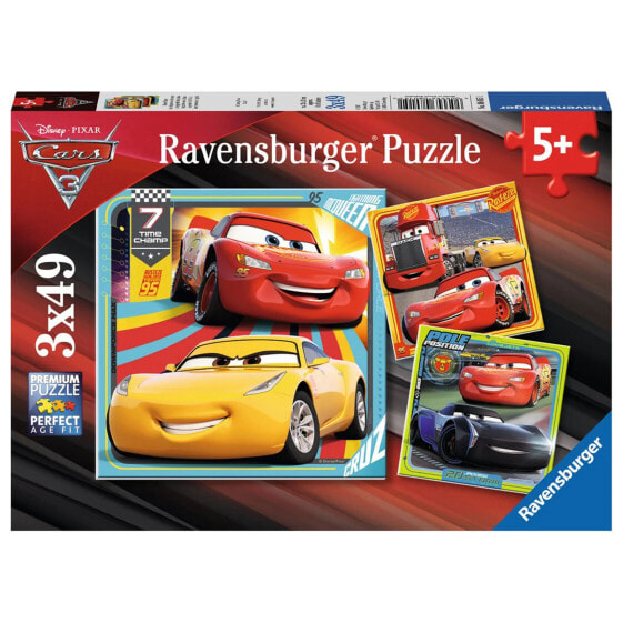 Puzzle Disney Cars Bunte Flitzer