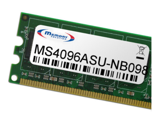 Memorysolution Memory Solution MS4096ASU-NB098 - 4 GB