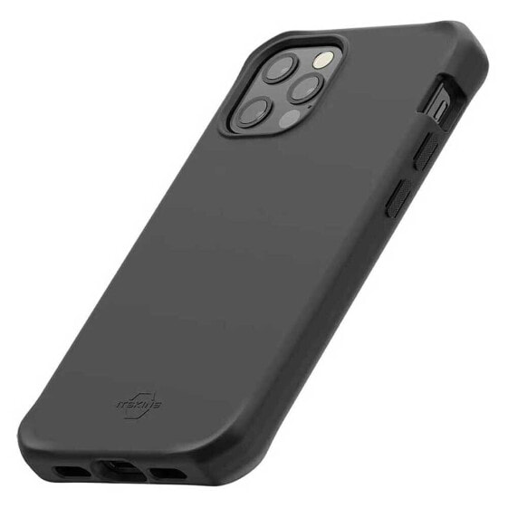 Чехол для смартфона mobilis iPhone 12/12 Pro, черный, стандартный