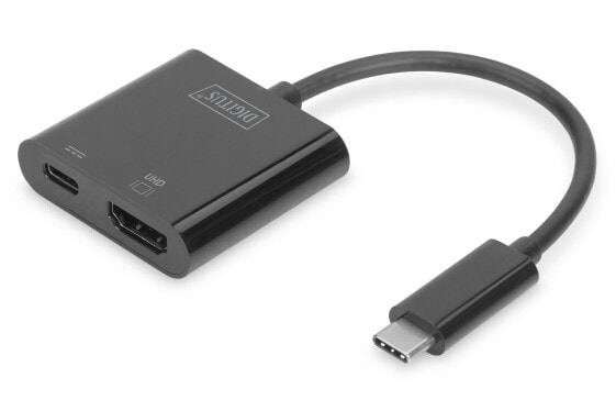 DIGITUS USB Type-C 4K HDMI Graphics Adapter + USB-C (PD)