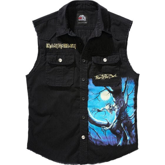 BRANDIT Iron Maiden Vintage FOTD sleeveless T-shirt